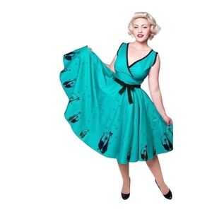 Serena Dress - Turquoise